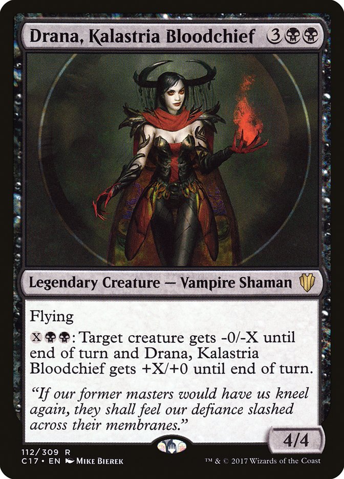 Drana, Kalastria Bloodchief [Commander 2017] | Gamer Loot