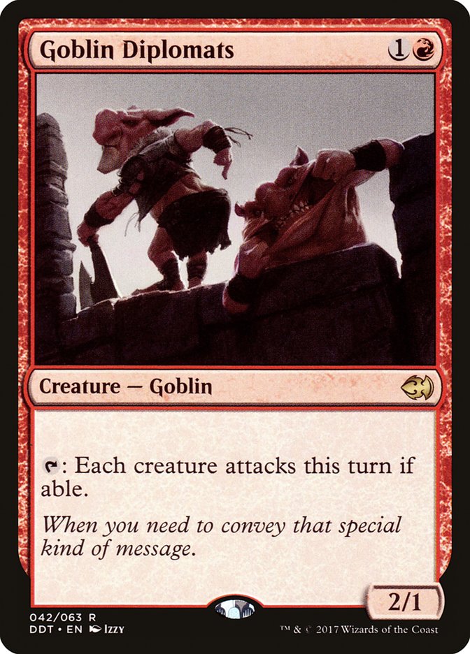 Goblin Diplomats [Duel Decks: Merfolk vs. Goblins] | Gamer Loot