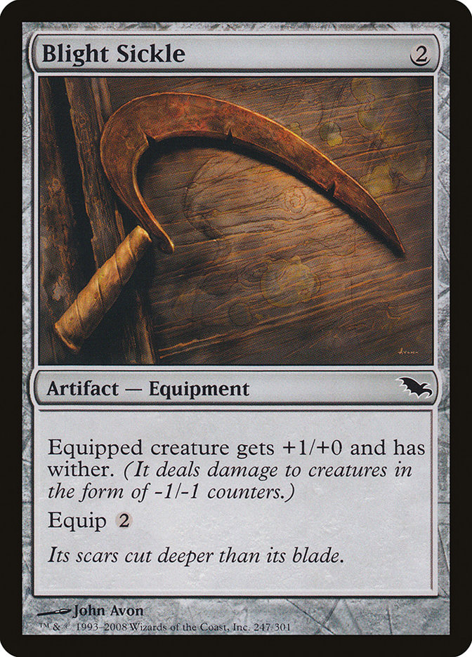 Blight Sickle [Shadowmoor] | Gamer Loot