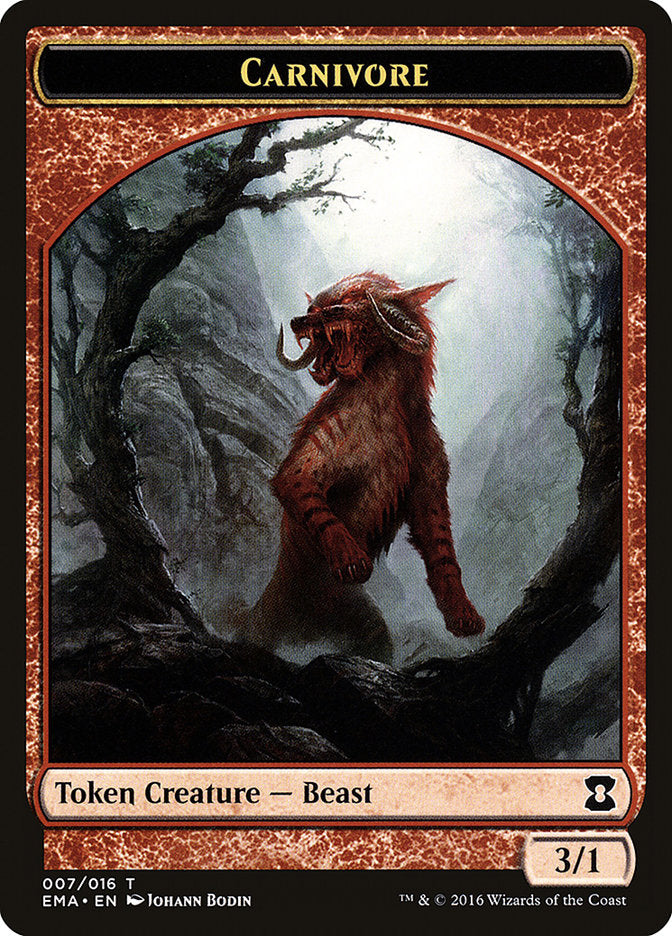 Carnivore [Eternal Masters Tokens] | Gamer Loot