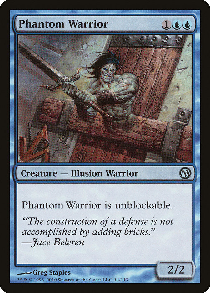 Phantom Warrior [Duels of the Planeswalkers] | Gamer Loot