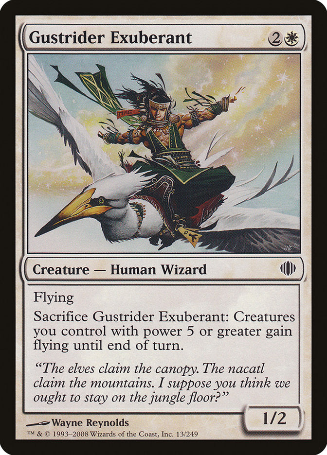 Gustrider Exuberant [Shards of Alara] | Gamer Loot