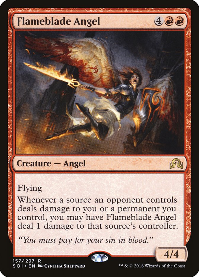 Flameblade Angel [Shadows over Innistrad] | Gamer Loot