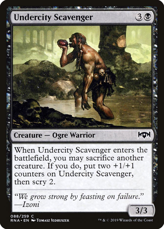 Undercity Scavenger [Ravnica Allegiance] | Gamer Loot