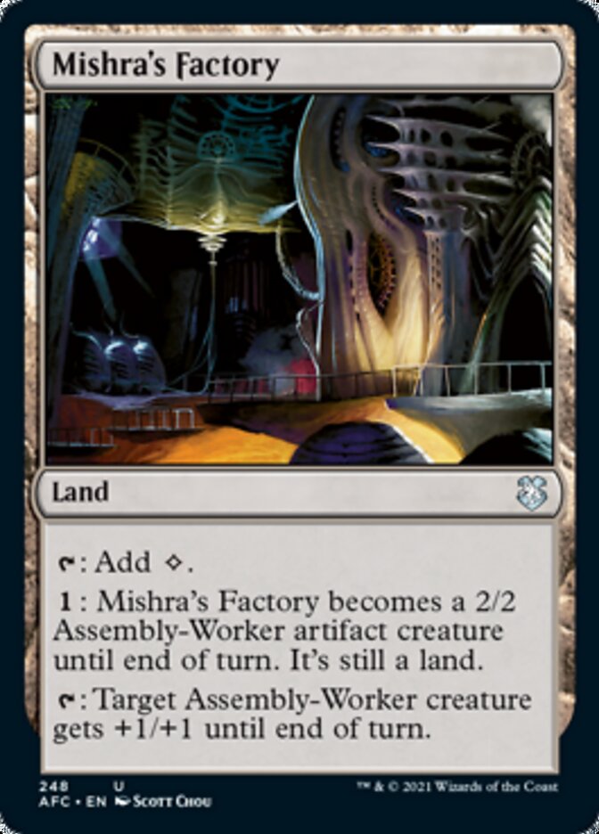 Mishra's Factory [Dungeons & Dragons: Adventures in the Forgotten Realms Commander] | Gamer Loot