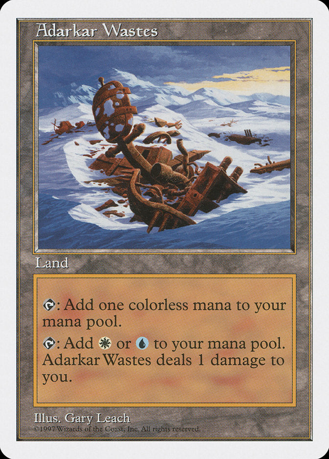 Adarkar Wastes [Fifth Edition] | Gamer Loot