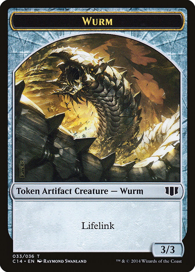 Wurm (033/036) // Goat Double-sided Token [Commander 2014 Tokens] | Gamer Loot