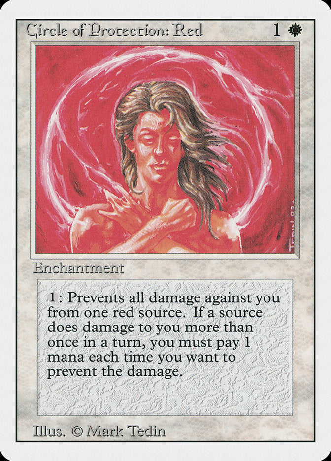 Circle of Protection: Red [Revised Edition] | Gamer Loot