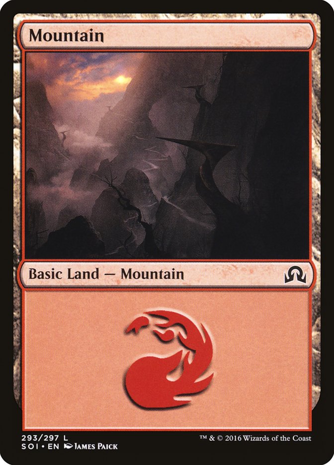 Mountain (293) [Shadows over Innistrad] | Gamer Loot