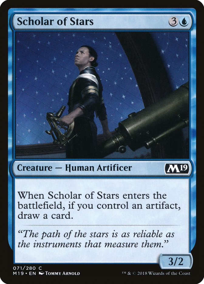 Scholar of Stars [Core Set 2019] | Gamer Loot