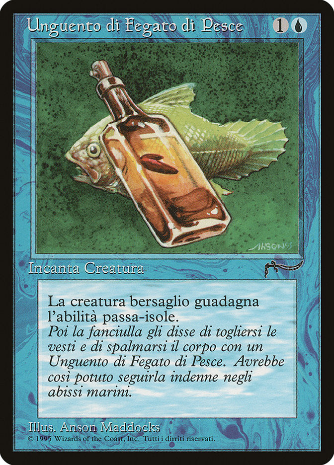 Fishliver Oil (Italian) "Unguento di Fegato di Pesce" [Rinascimento] | Gamer Loot