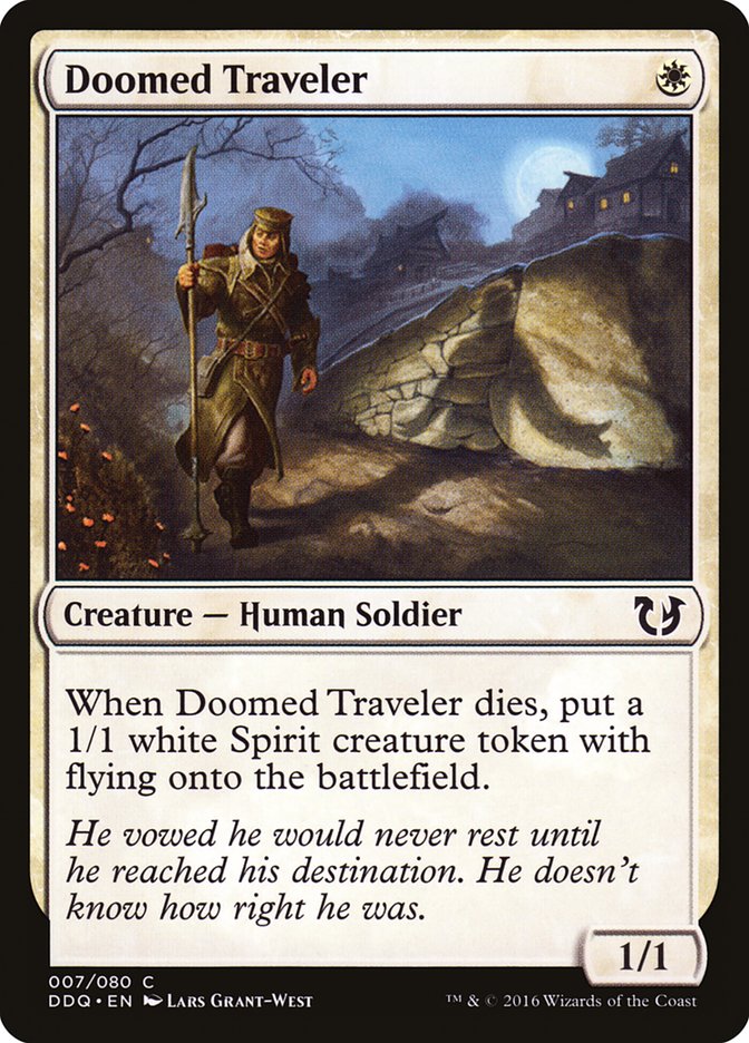Doomed Traveler [Duel Decks: Blessed vs. Cursed] | Gamer Loot