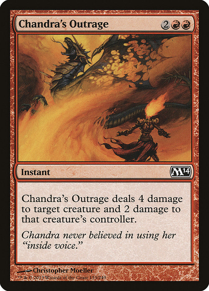 Chandra's Outrage [Magic 2014] | Gamer Loot