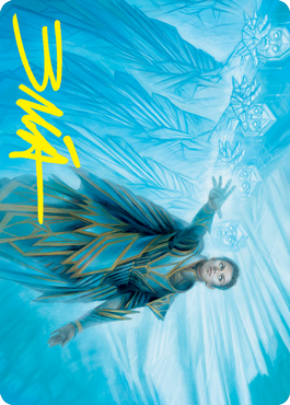 Echoing Equation Art Card (Gold-Stamped Signature) [Strixhaven: School of Mages Art Series] | Gamer Loot