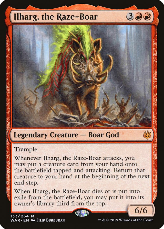 Ilharg, the Raze-Boar [War of the Spark] | Gamer Loot