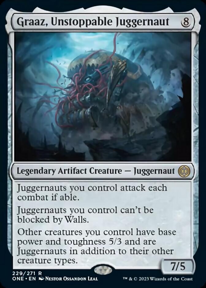 Graaz, Unstoppable Juggernaut [Phyrexia: All Will Be One] | Gamer Loot