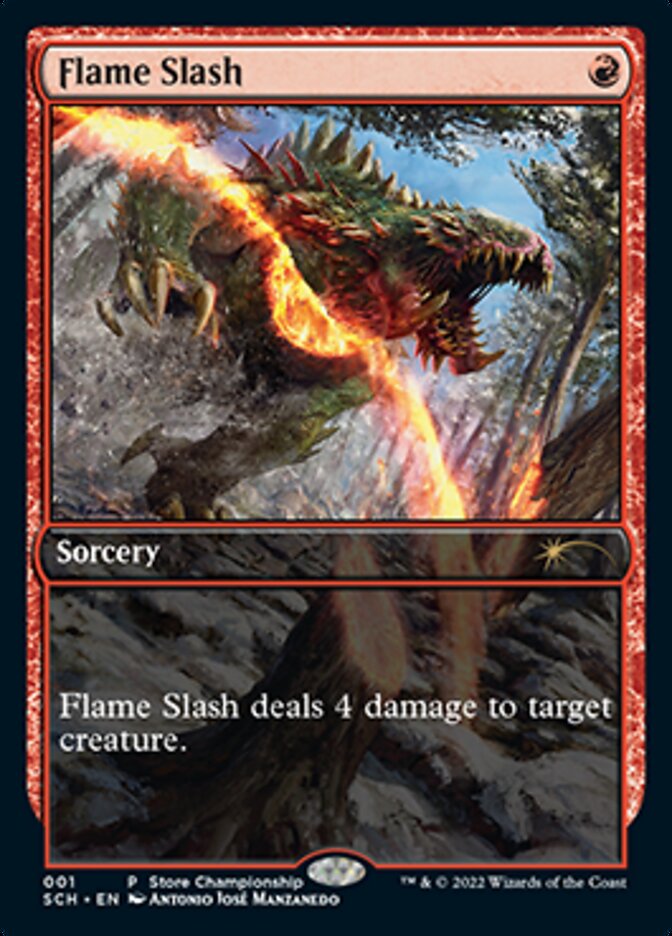 Flame Slash (Extended Art) [Store Championships 2022] | Gamer Loot