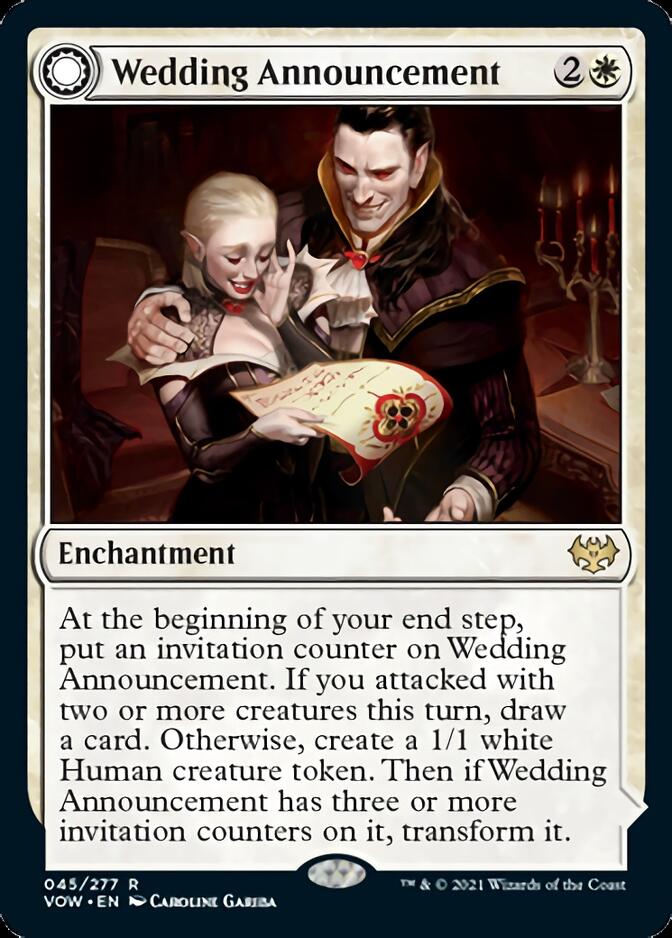 Wedding Announcement // Wedding Festivity [Innistrad: Crimson Vow] | Gamer Loot