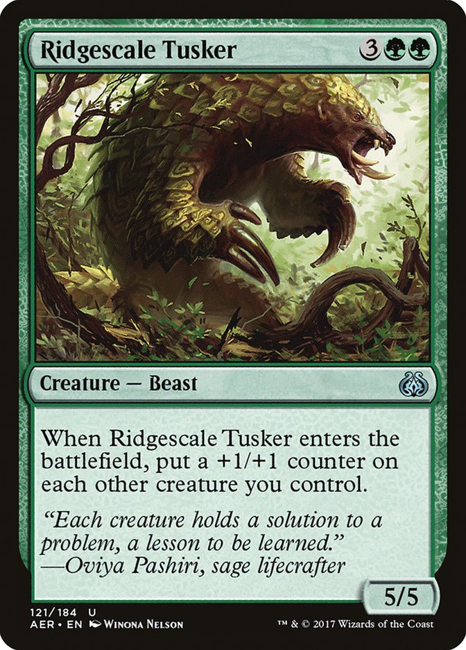 Ridgescale Tusker [Aether Revolt] | Gamer Loot