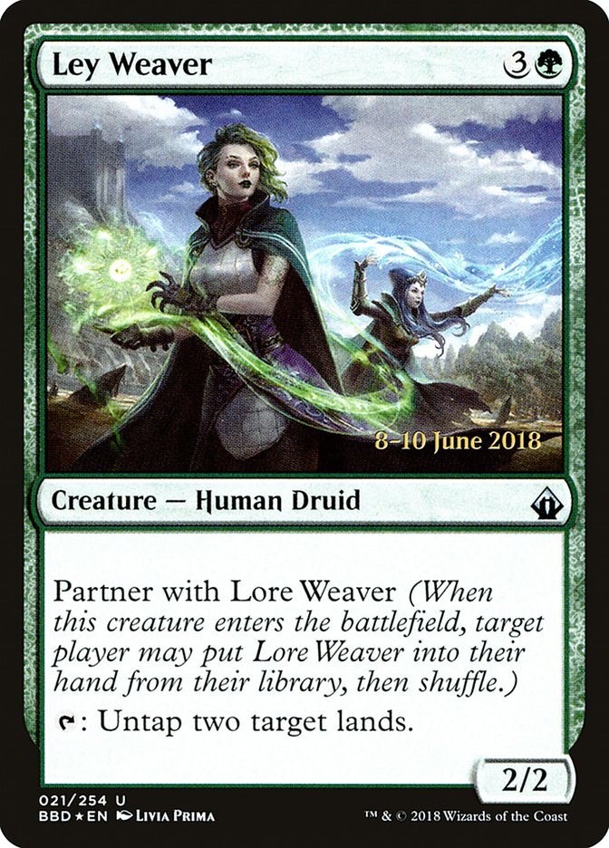 Ley Weaver  [Battlebond Prerelease Promos] | Gamer Loot