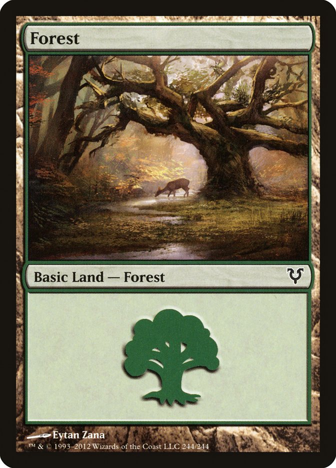 Forest (244) [Avacyn Restored] | Gamer Loot