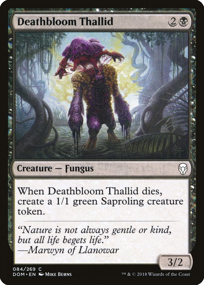 Deathbloom Thallid [Dominaria] | Gamer Loot