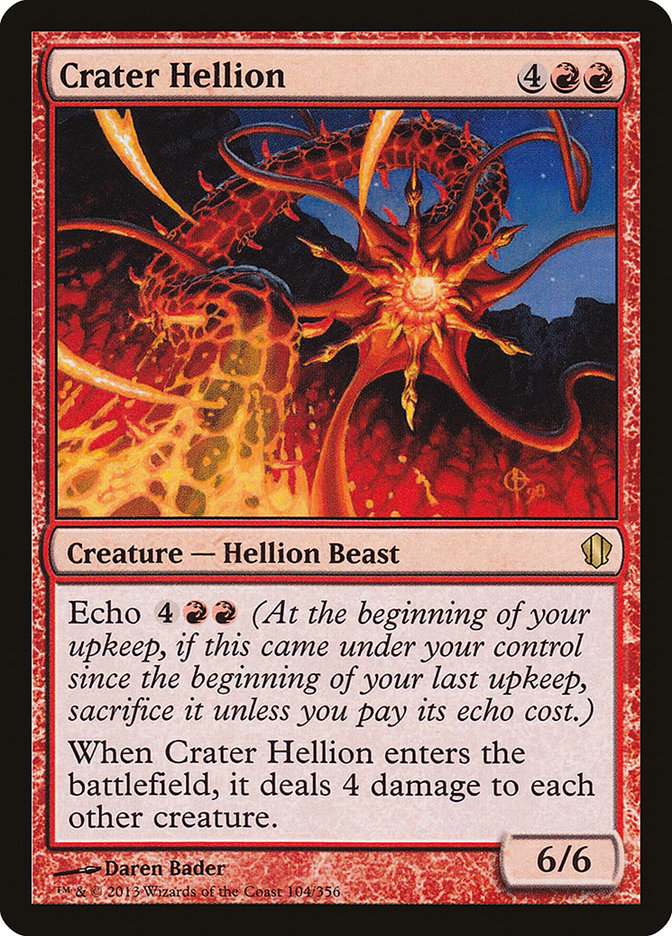 Crater Hellion [Commander 2013] | Gamer Loot