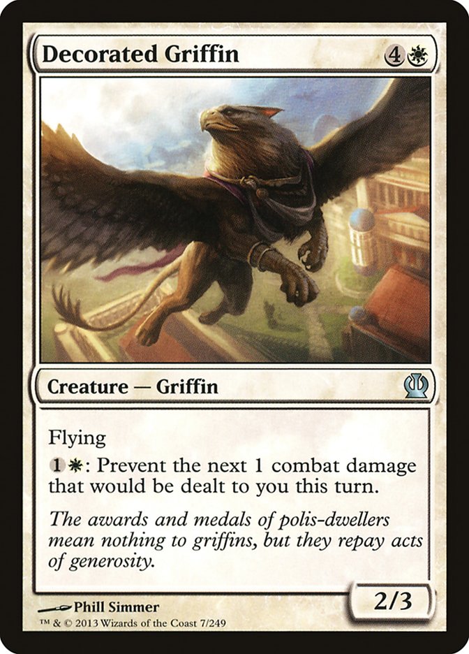 Decorated Griffin [Theros] | Gamer Loot