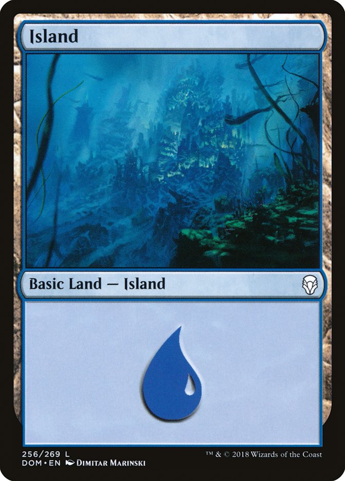 Island (256) [Dominaria] | Gamer Loot