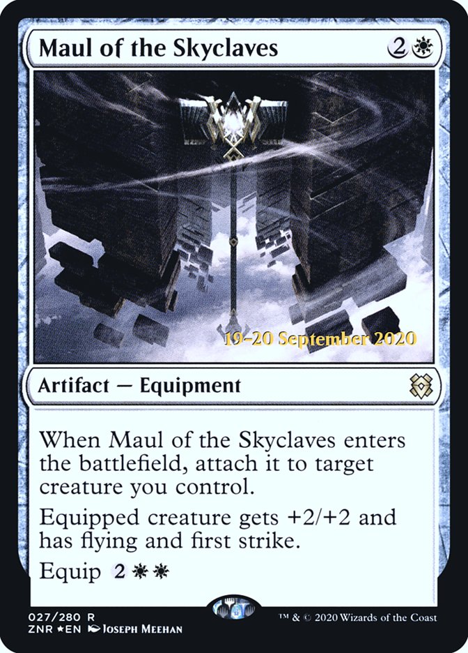 Maul of the Skyclaves [Zendikar Rising Prerelease Promos] | Gamer Loot