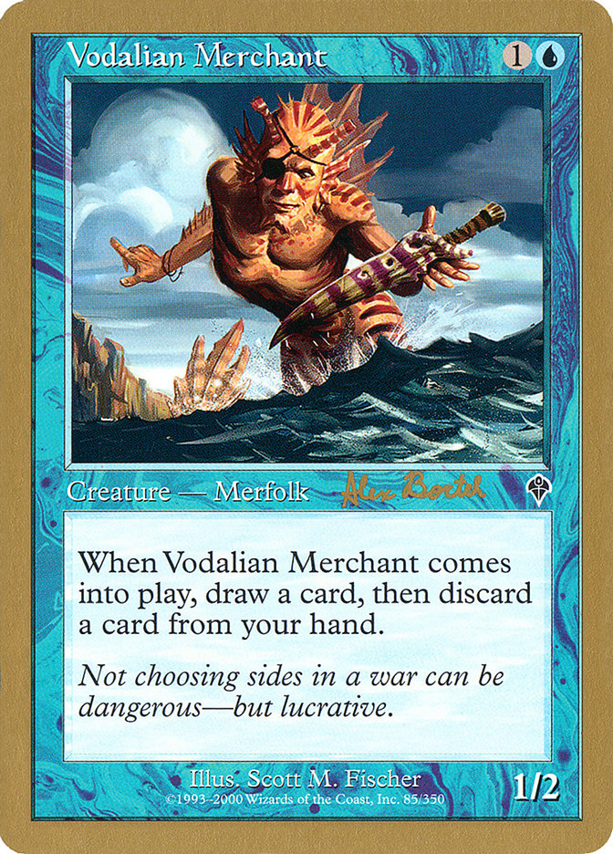 Vodalian Merchant (Alex Borteh) [World Championship Decks 2001] | Gamer Loot