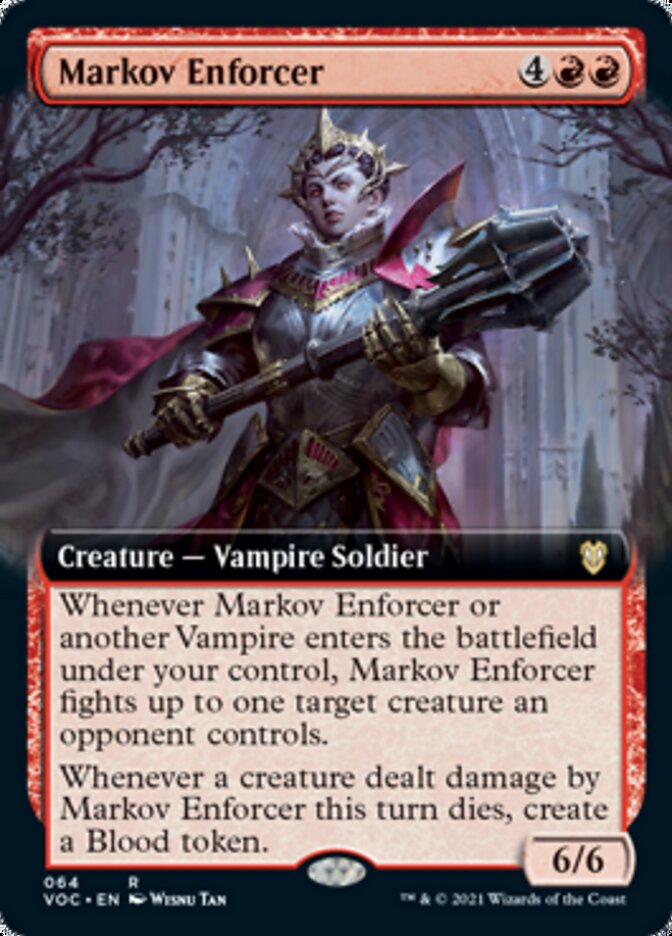 Markov Enforcer (Extended) [Innistrad: Crimson Vow Commander] | Gamer Loot