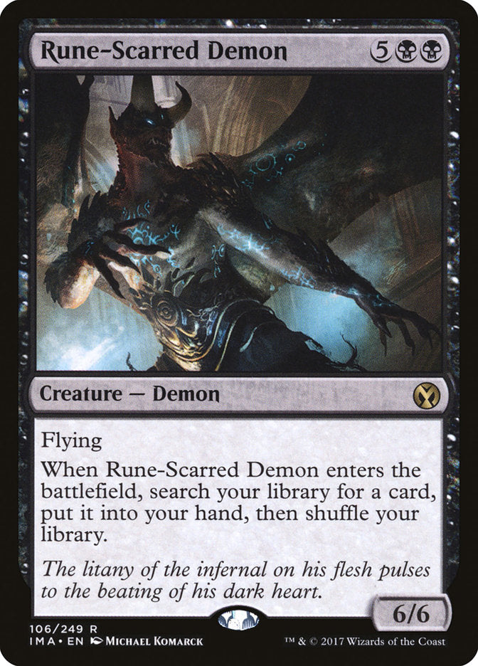 Rune-Scarred Demon [Iconic Masters] | Gamer Loot