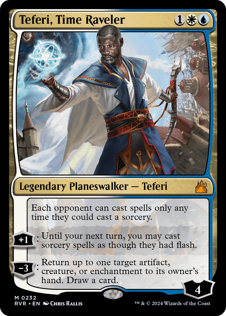 Teferi, Time Raveler [Ravnica Remastered] | Gamer Loot