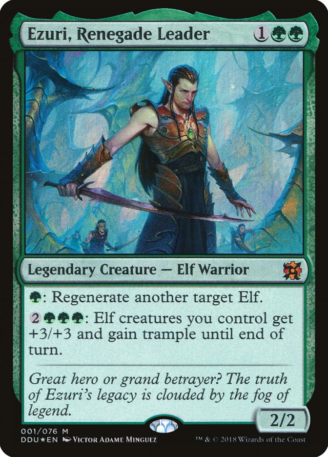 Ezuri, Renegade Leader [Duel Decks: Elves vs. Inventors] | Gamer Loot