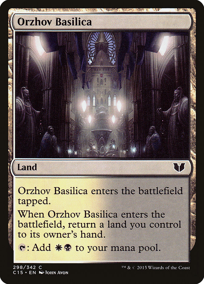 Orzhov Basilica [Commander 2015] | Gamer Loot