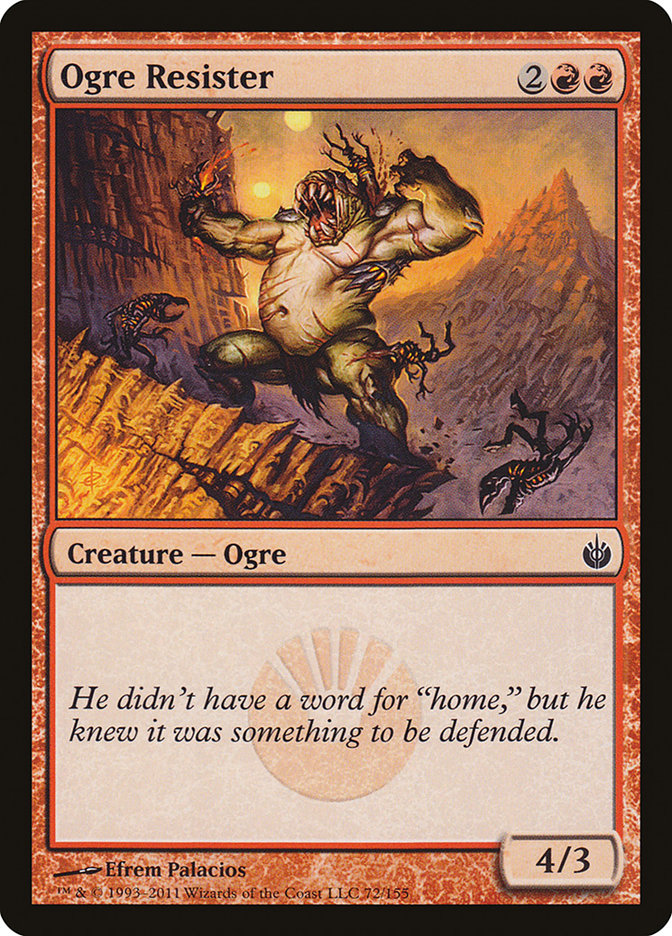 Ogre Resister [Mirrodin Besieged] | Gamer Loot