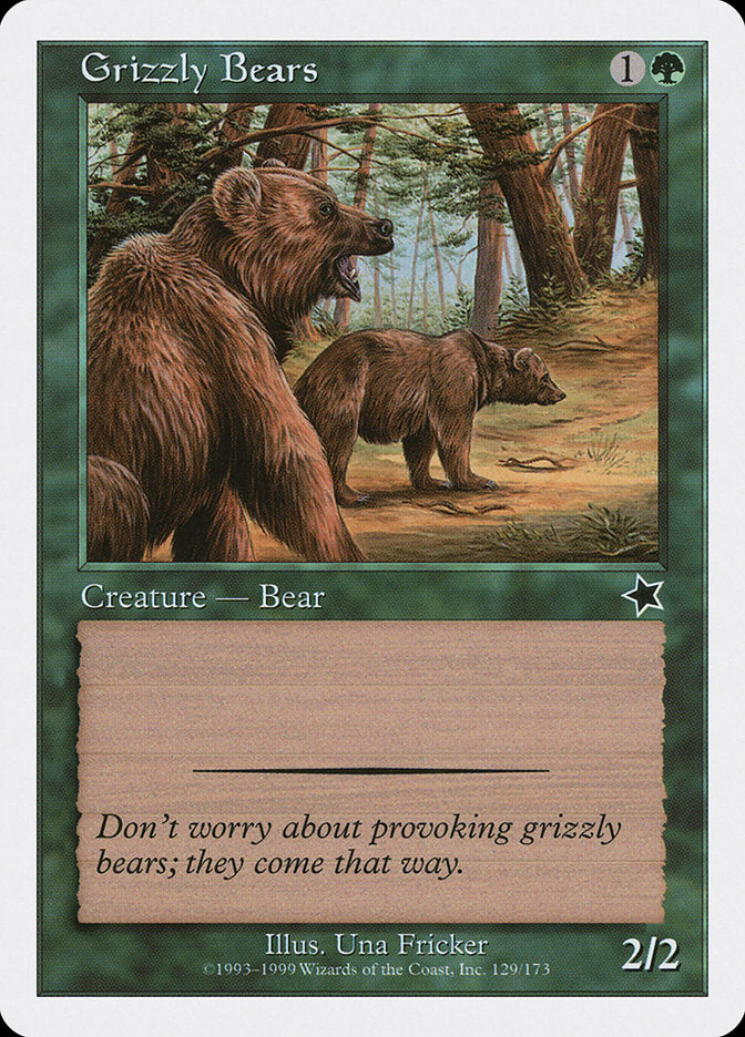 Grizzly Bears [Starter 1999] | Gamer Loot