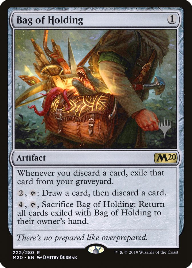 Bag of Holding (Promo Pack) [Core Set 2020 Promos] | Gamer Loot