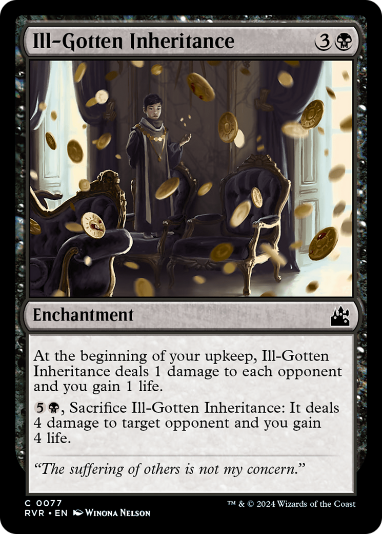Ill-Gotten Inheritance [Ravnica Remastered] | Gamer Loot