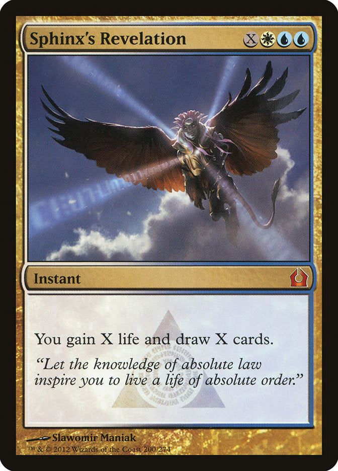 Sphinx's Revelation [Return to Ravnica] | Gamer Loot