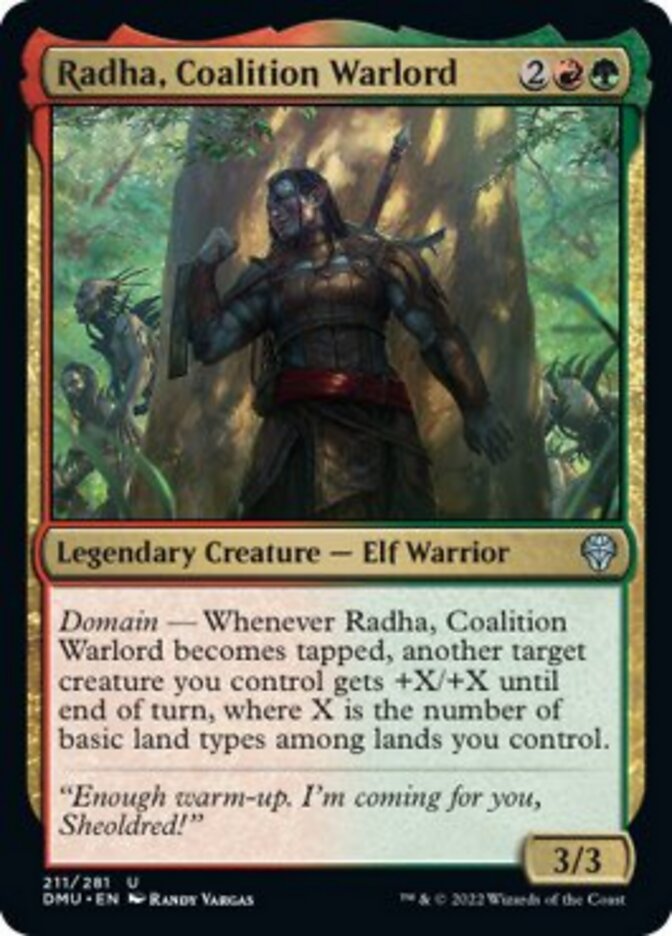 Radha, Coalition Warlord [Dominaria United] | Gamer Loot