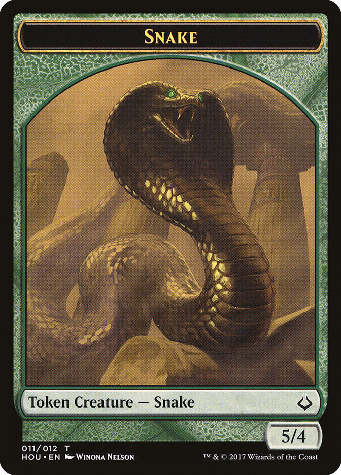 Snake [Hour of Devastation Tokens] | Gamer Loot