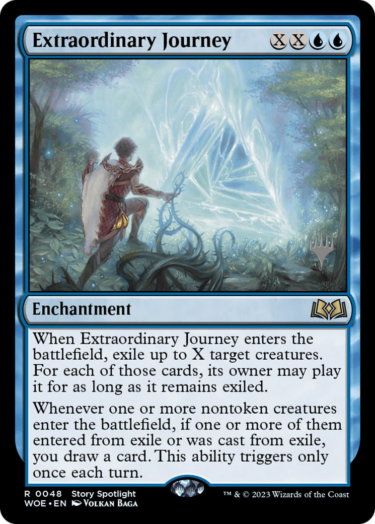 Extraordinary Journey (Promo Pack) [Wilds of Eldraine Promos] | Gamer Loot