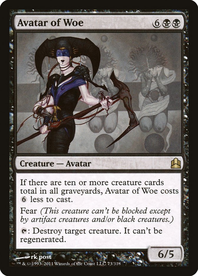 Avatar of Woe [Commander 2011] | Gamer Loot