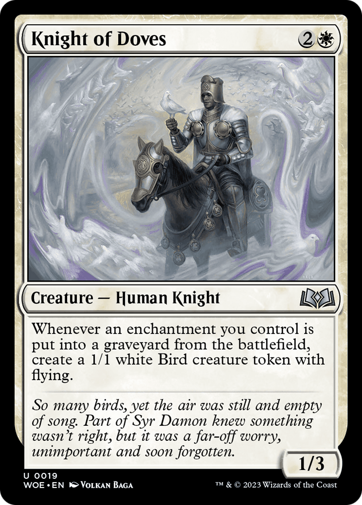 Knight of Doves [Wilds of Eldraine] | Gamer Loot