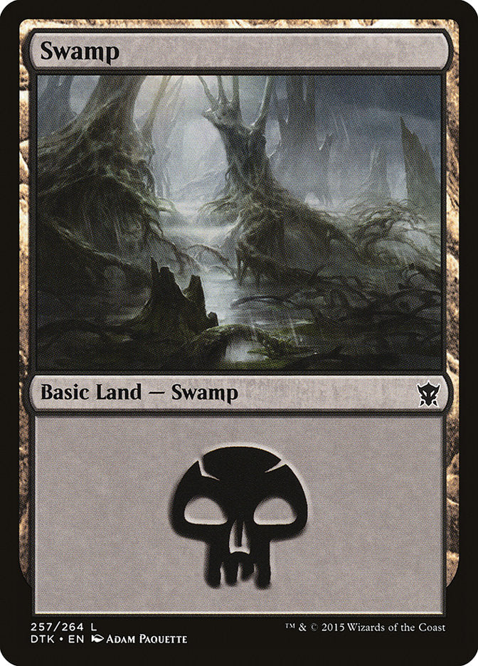 Swamp (257) [Dragons of Tarkir] | Gamer Loot