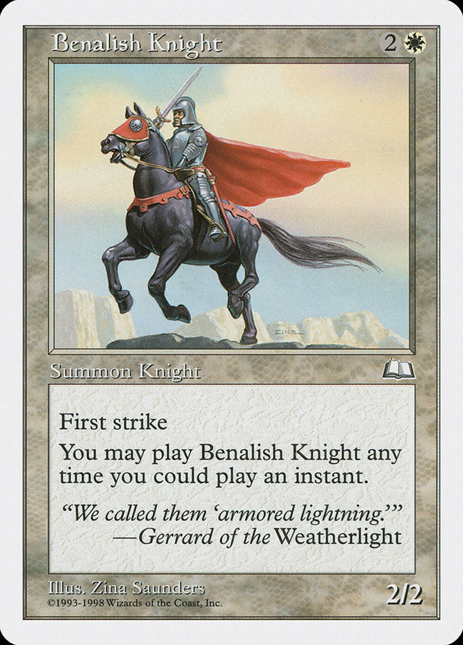 Benalish Knight [Anthologies] | Gamer Loot