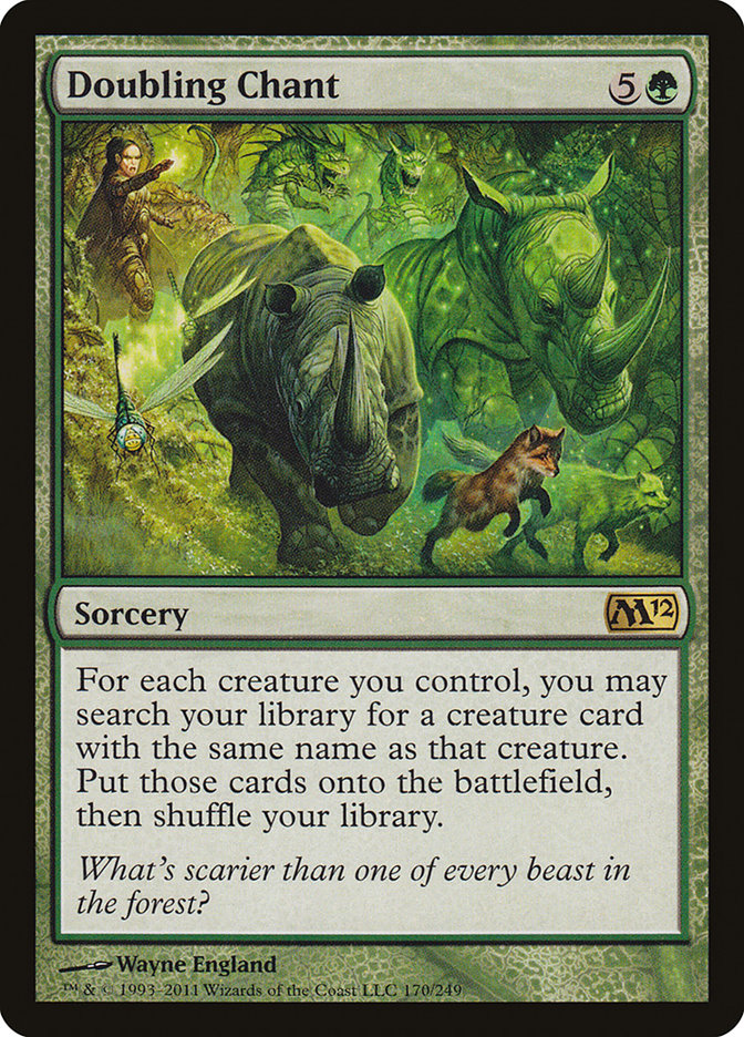 Doubling Chant [Magic 2012] | Gamer Loot
