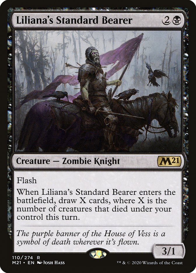 Liliana's Standard Bearer [Core Set 2021] | Gamer Loot